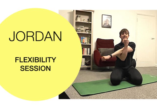 Flexibility fitness session
